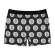 Bitcoin Binary And Number Background Men's Boxer Brief