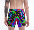 Colorful Tiger Pattern Abstract Melt Men's Boxer Brief