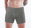 Grayscale Turings Tangle Men's Boxer Brief