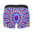 Star Expansion Moving Optical Illusion Men's Boxer Brief