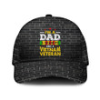 I'm A Dad A Grandpa And A Vietnam Veteran Colorful Printed Baseball Cap Hat