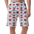 American Statue Of Liberty Fourth Of July Independence White Men's Shorts