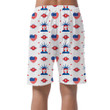 American Statue Of Liberty Fourth Of July Independence White Men's Shorts