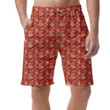 Lobster And True Jellyfishes Under The Sea Red Men's Shorts