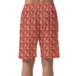 Lobster And True Jellyfishes Under The Sea Red Men's Shorts