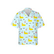 Duck And Cherry Pattern 3D Hawaiian Shirt