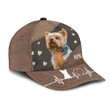 Personalized Yorkshire Terrier Hearbeat Dog Lovers Custom Name Baseball Cap Hat