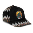 Mother Earth Indian Chief Black Theme Baseball Cap Hat