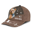 Personalized Yorkshire Terrier Hearbeat Dog Lovers Custom Name Baseball Cap Hat