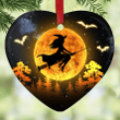Hocus Pocus Nurse Ceramic Heart Ornament Christmas Tree Ornaments Decorations