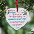 Gift For Mom To Be Dad To Be From Bump Can You Feel Me Ceramic Heart Ornament Christmas Tree Ornaments Decorations