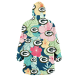 Green Bay Packers Colorful Sketch Hibiscus Dark Green Background 3D Printed Snug Hoodie