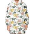 Dallas Stars Sketch Red Yellow Coconut Tree White Background 3D Printed Snug Hoodie