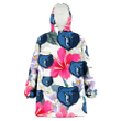 Memphis Grizzlies Pink Hibiscus White Orchid White Background 3D Printed Snug Hoodie