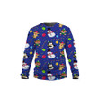 Penguin Deer Snowman Christmas Pattern 3D Sweatshirt