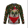 Chow Chow Cute Christmas In Green And Red Sweatshirt