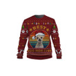 Chihuahua Best Dog Mom Ever Christmas Pattern In Red Sweatshirt