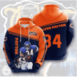 Chicago Bears Walter Payton Usa 457 Hoodie Custom For Fans - NFL