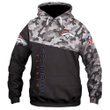 Nfl Denver Broncos Camo S Graphic Ed 3D Hoodie Sweatshirt Zip