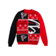 Atlanta Falcons NFL Mens Busy Block Snowfall Sweater