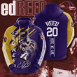 Baltimore Ravens Ed Reed Usa 954 Hoodie Custom For Fans - NFL