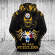 Pittsburgh Steelers Hoodies 3D Venom Pullover Hoodies