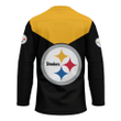 Pittsburgh Steelers Hockey Jersey Drinking style - NFL