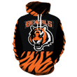 Cincinnati Bengals Hoodies 3D