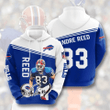 Buffalo Bills Andre Reed Usa 413 Hoodie Custom For Fans - NFL
