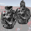 NFL Kansas City Chiefs 3D Skull Hoodie Hoodie Apparel TNT-00599-AUH