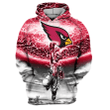 Arizona Cardinals NFL Kid Buu Dragon Ball Z DBZ 3D HOODIE