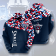 NFL Tennessee Titans 3D Hoodie Sweatshirt