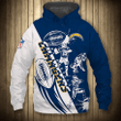 Los Angeles Chargers Hoodie Cartoon Player Custom Sweatshirt - NFL