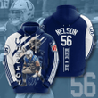 Indianapolis Colts Quenton Nelson Usa 1058 Hoodie Custom For Fans - NFL