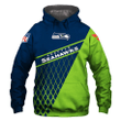 Seattle Seahawks Zip Hoodie Sweatshirt Gift For Fan - NFL