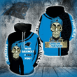 NFL Carolina Panthers Achmed Skull 3d Hoodie Full All Over Print V1420 DS0-04493-AUH