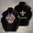 New Orleans Saints Usa 48 Hoodie Custom For Fans - NFL