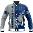 Indianapolis Colts Baseball Jacket Quarter Style - NFL