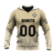 New Orleans Saints Hoodie Logo Sport Ombre - NFL