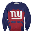 New York Giants Sweatshirt Curve Style Sport- NFL
