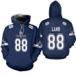 Dallas Cowboys CeeDee Lamb #88 Great Player NFL American Football Game Navy 2019 Jersey Style Gift For Cowboys Fans Hoodie