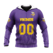 Minnesota Vikings Hoodie Logo Sport Ombre - NFL
