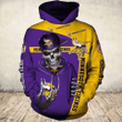 Minnesota Vikings Hoodies Custom Death Gift For Men - NFL