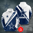 Personalized NFL Dallas Cowboys 3D Hoodie And Sweatpants