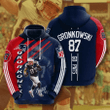 New England Patriots Rob Gronkowski Usa 1134 Hoodie Custom For Fans - NFL