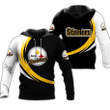 Pittsburgh Steelers Hoodies Curve Graphic Gift For Men - NFL
