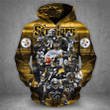 Pittsburgh Steelers NFL All Star Team 3D Hoodie Sweatshirt