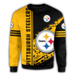 Pittsburgh Steelers Sweatshirt Quarter Style - NFL