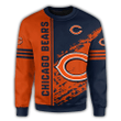 Chicago Bears Sweatshirt Quarter Style - NFL