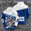 Indianapolis Colts Usa 765 Hoodie Custom For Fans - NFL